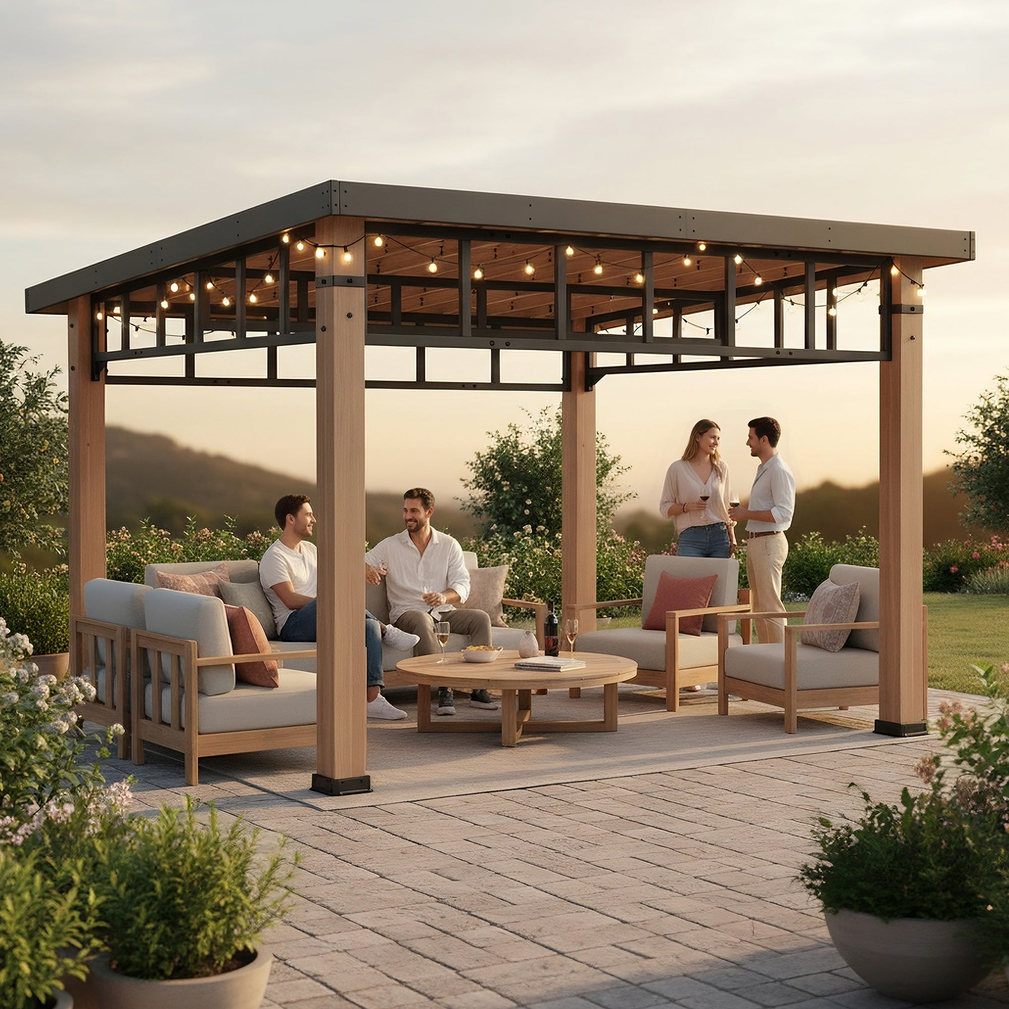 12 x 14 Contemporary Gazebo