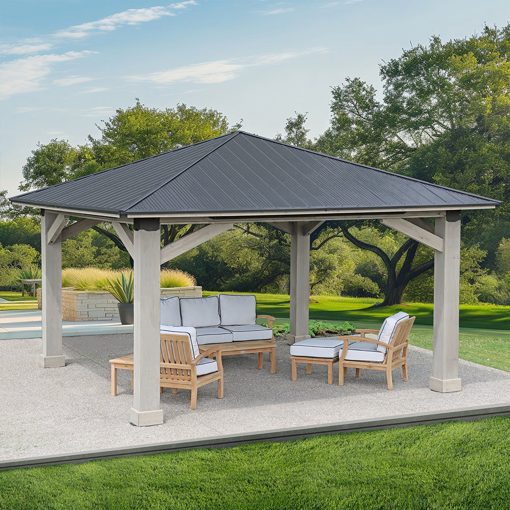 16 x 16 Timber Frame Gazebo