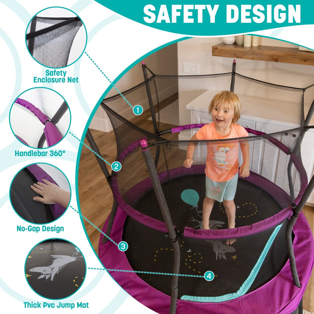 Skywalker Trampolines 60" Eeyore Mini Trampoline for Kids