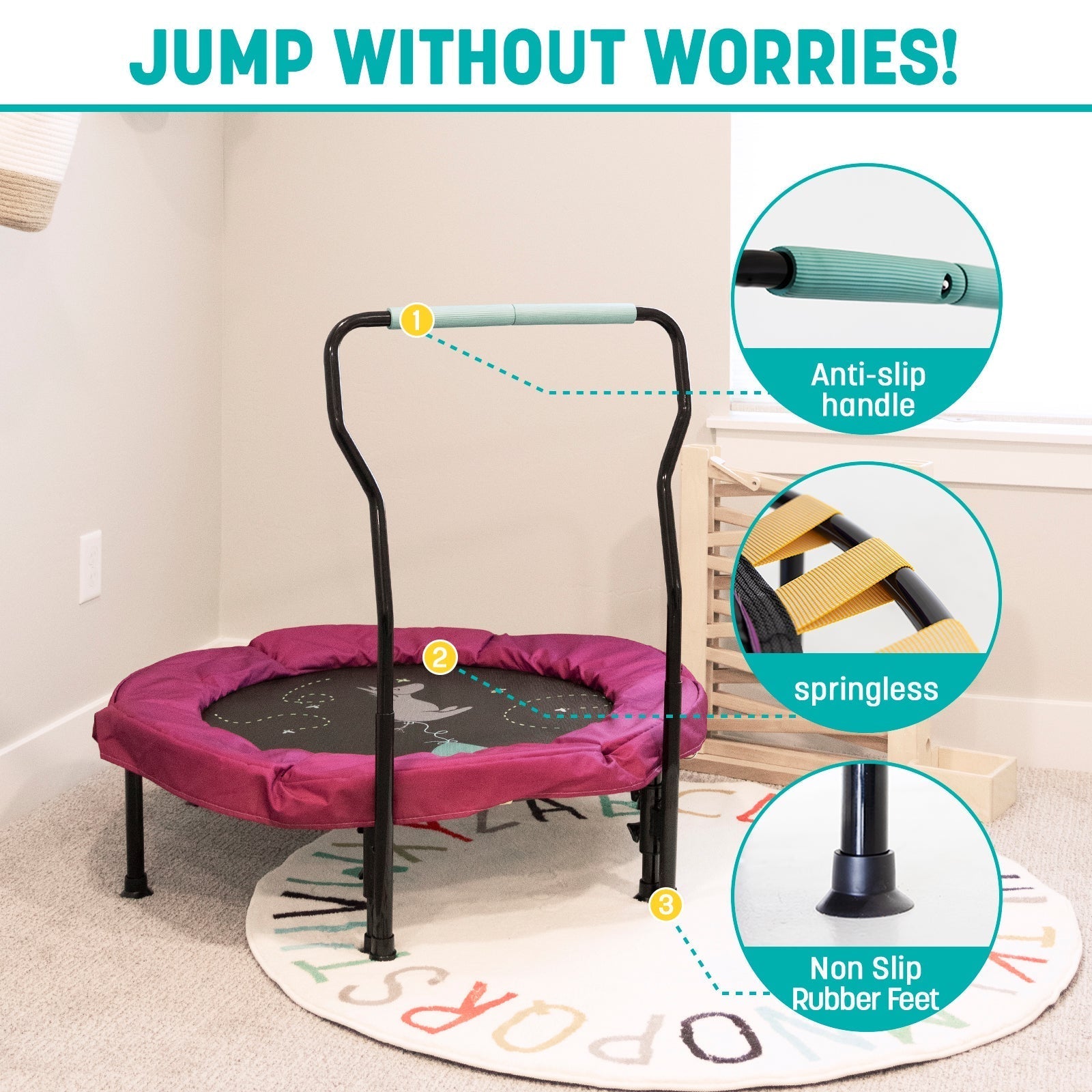 Skywalker Trampolines 36" Eeyore Mini Toddler Trampoline