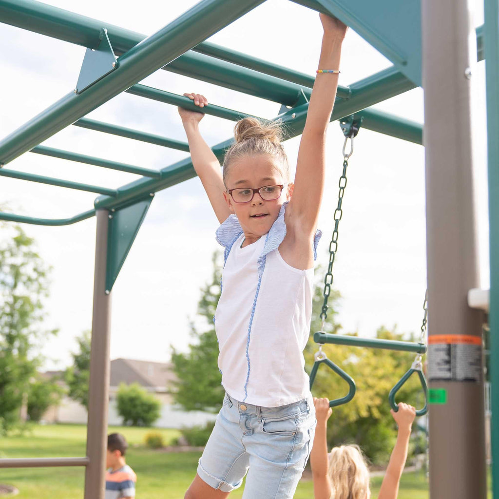 Lifetime Monkey Bar Adventure Swing Set (Earthtone) - 91028