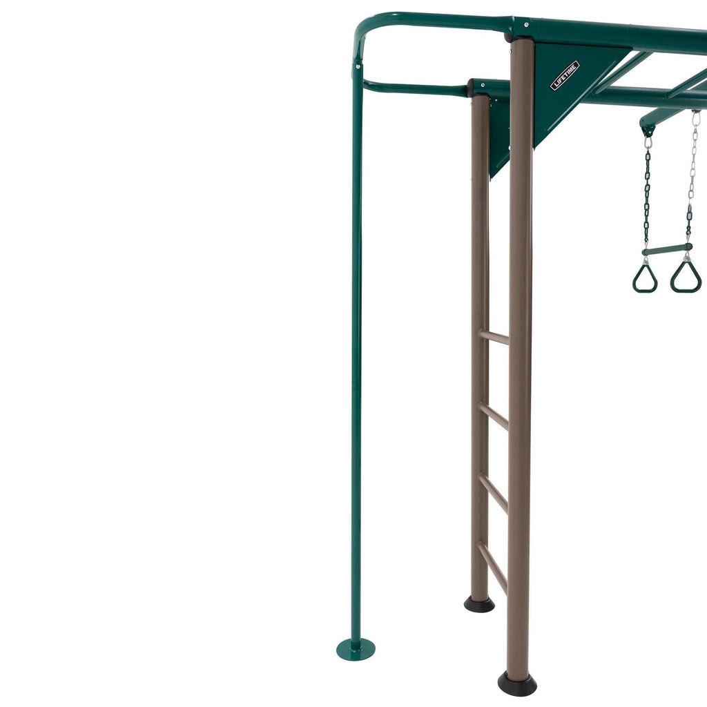 Lifetime Monkey Bar Adventure Swing Set (Earthtone) - 91028
