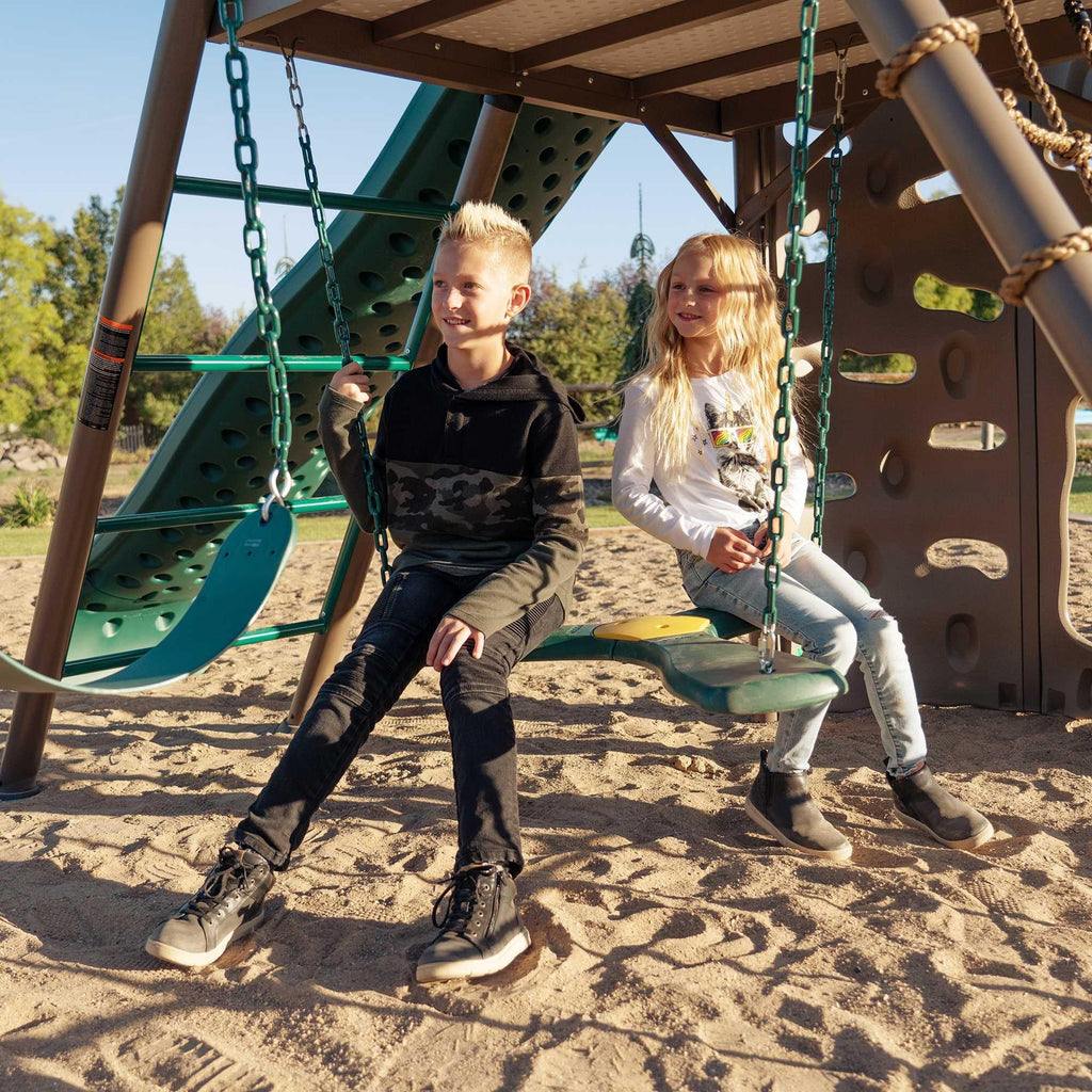 Lifetime Big Stuff Swing Set (Earthtone) - 91069