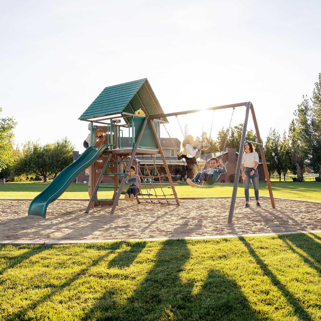Lifetime Big Stuff Swing Set (Earthtone) - 91069