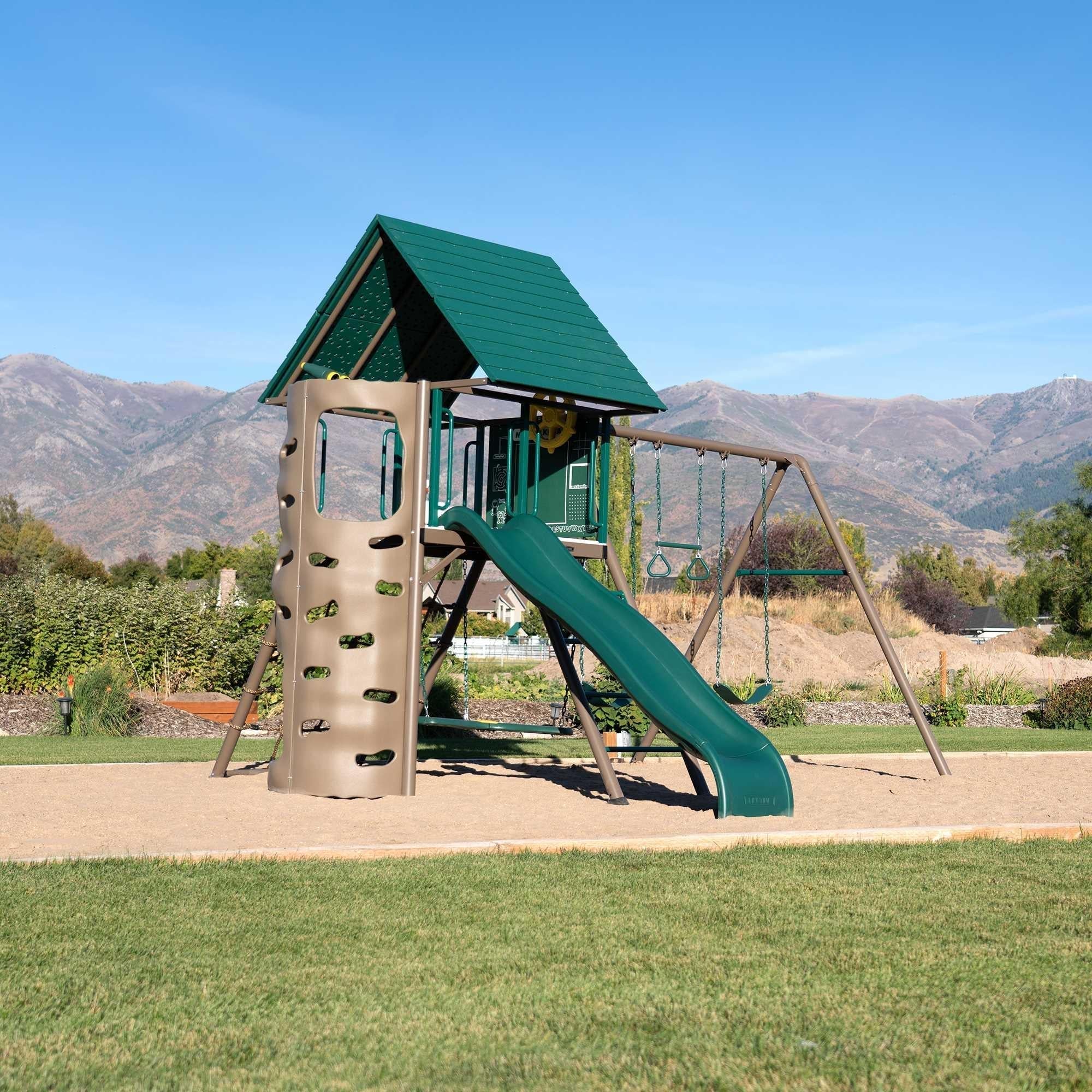 Lifetime Big Stuff Swing Set (Earthtone) - 91069