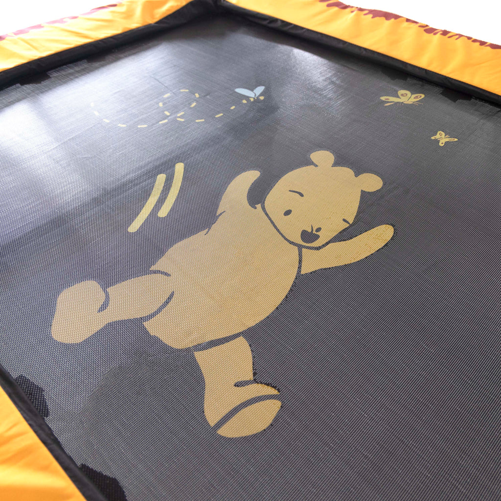 Skywalker Trampolines 6 x 4 Ft. Rectangle Winnie the Pooh Mini Trampoline for Kids