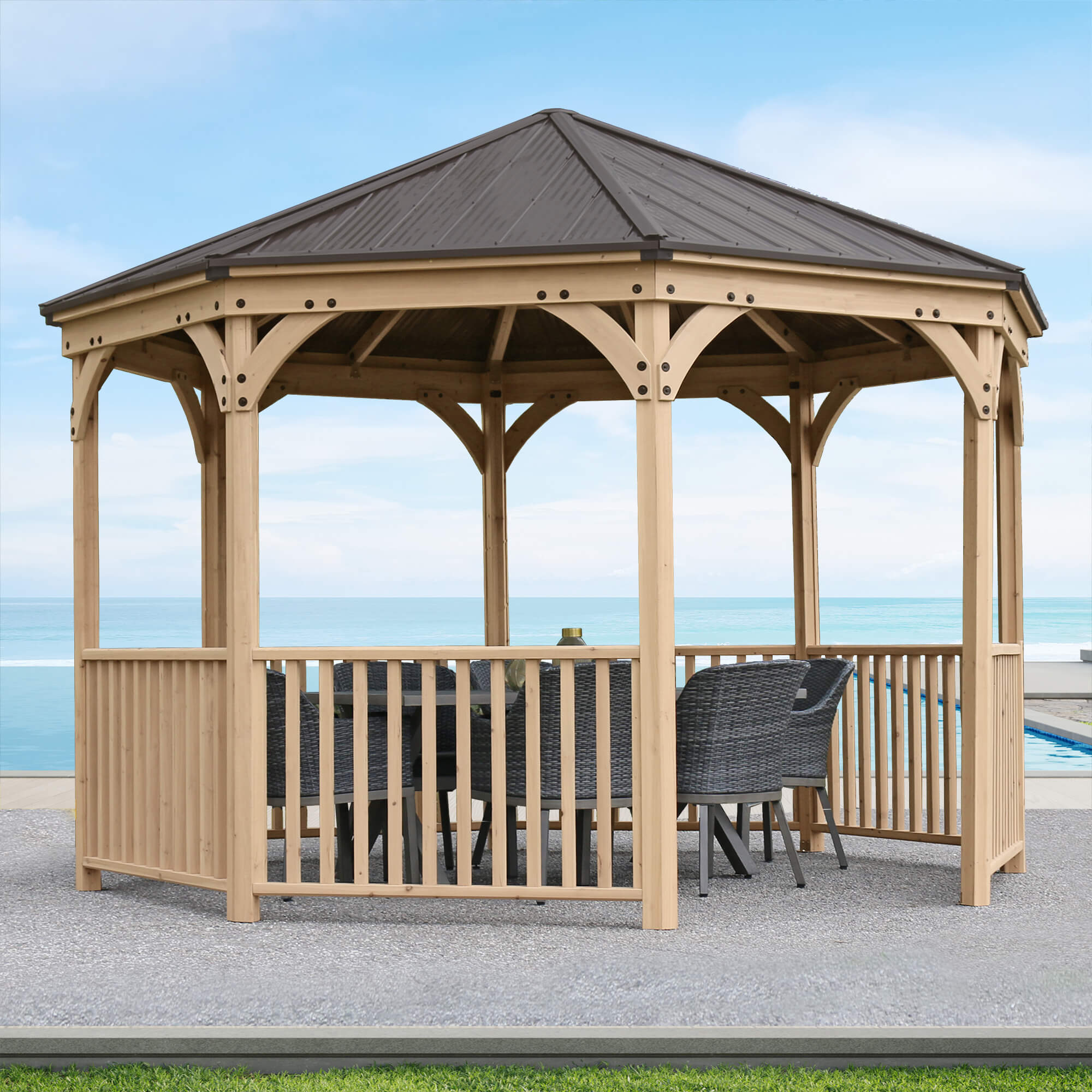 12 ft. Meridian Octagon Gazebo