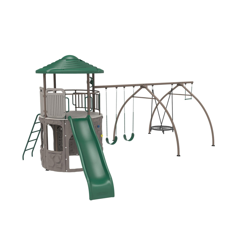Lifetime Adventure Tower Playset with Spider Swing - 91201