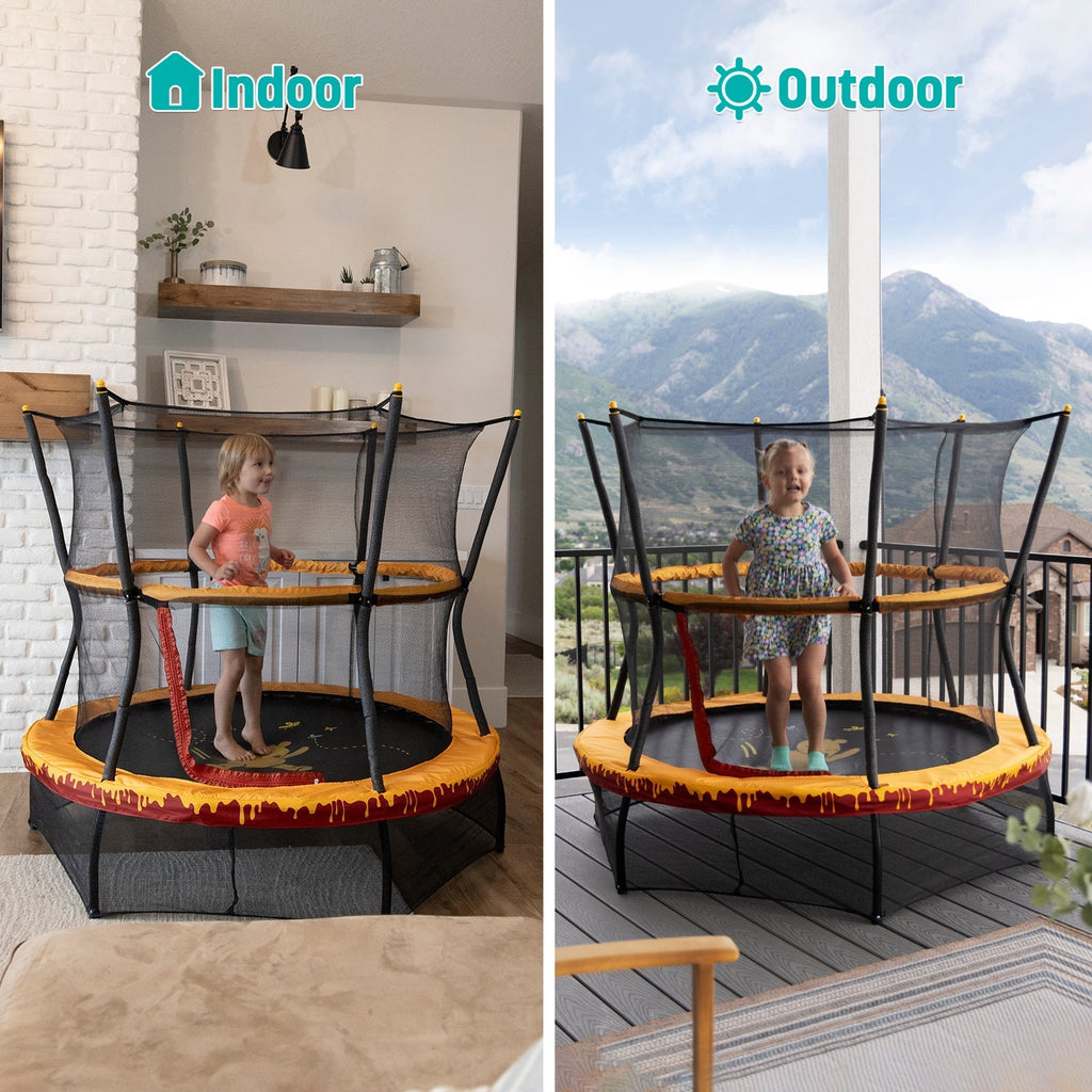 Skywalker Trampolines 60in Winnie the Pooh Mini Trampoline for Kids