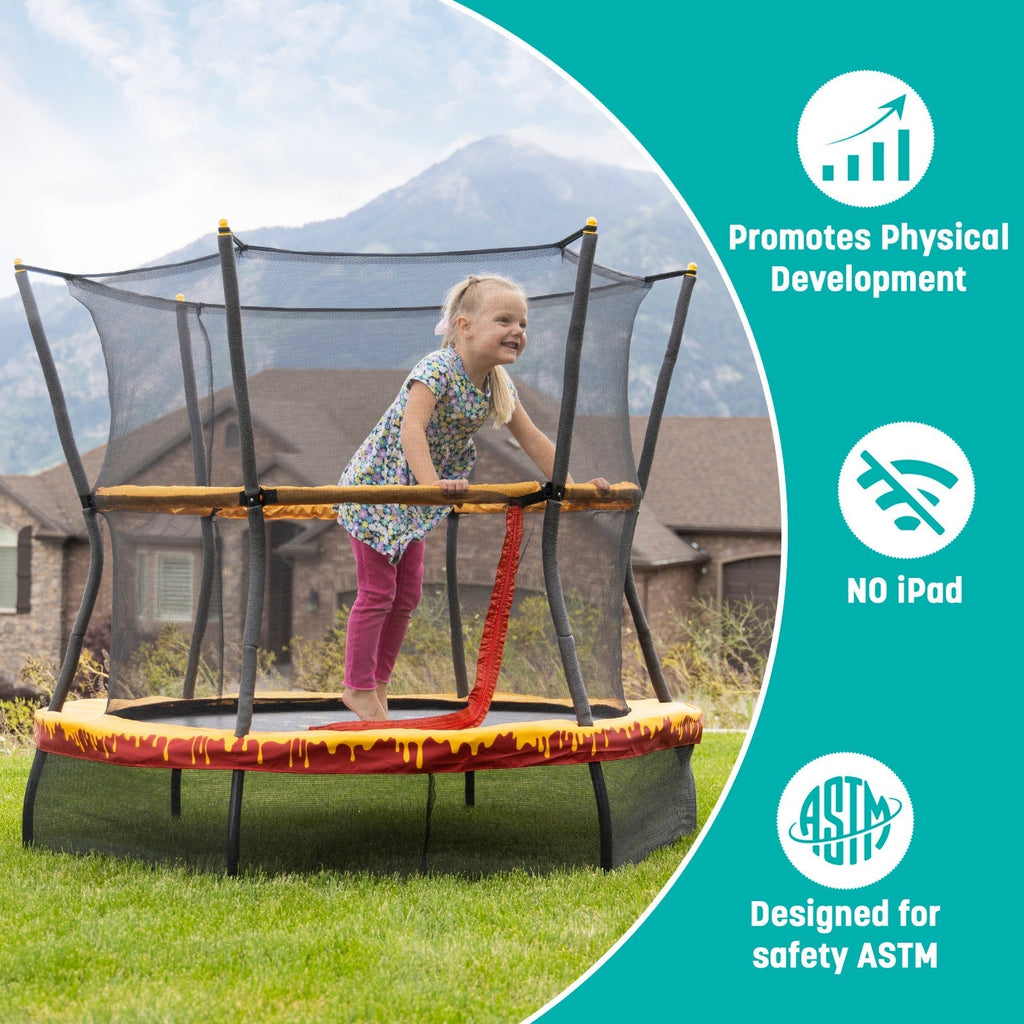 Skywalker Trampolines 60in Winnie the Pooh Mini Trampoline for Kids