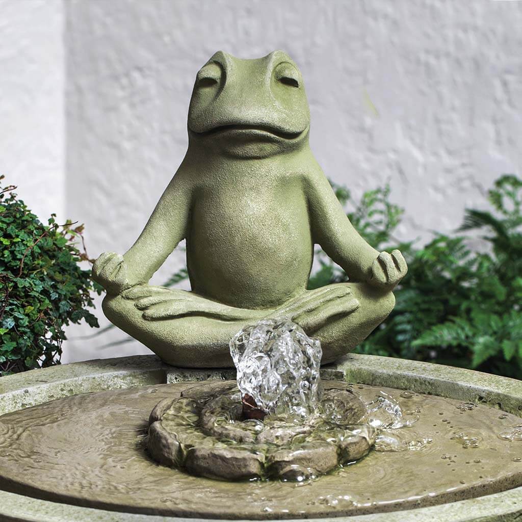 Campania International Garden Terrace Meditation Fountain