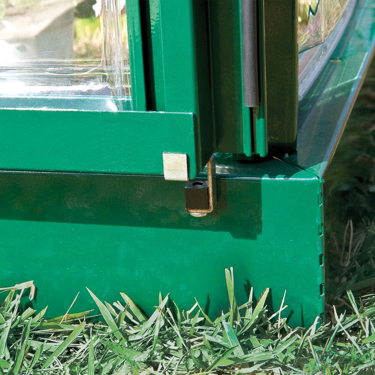 Palram - Canopia | Hybrid Greenhouse Kit - Silver With 0.8mm Polycarbonate Glazing