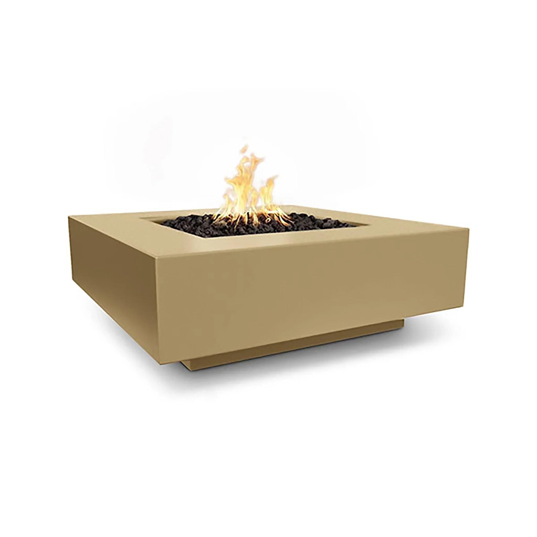 The Outdoor Plus 36" Cabo Square Concrete Gas Fire Pit