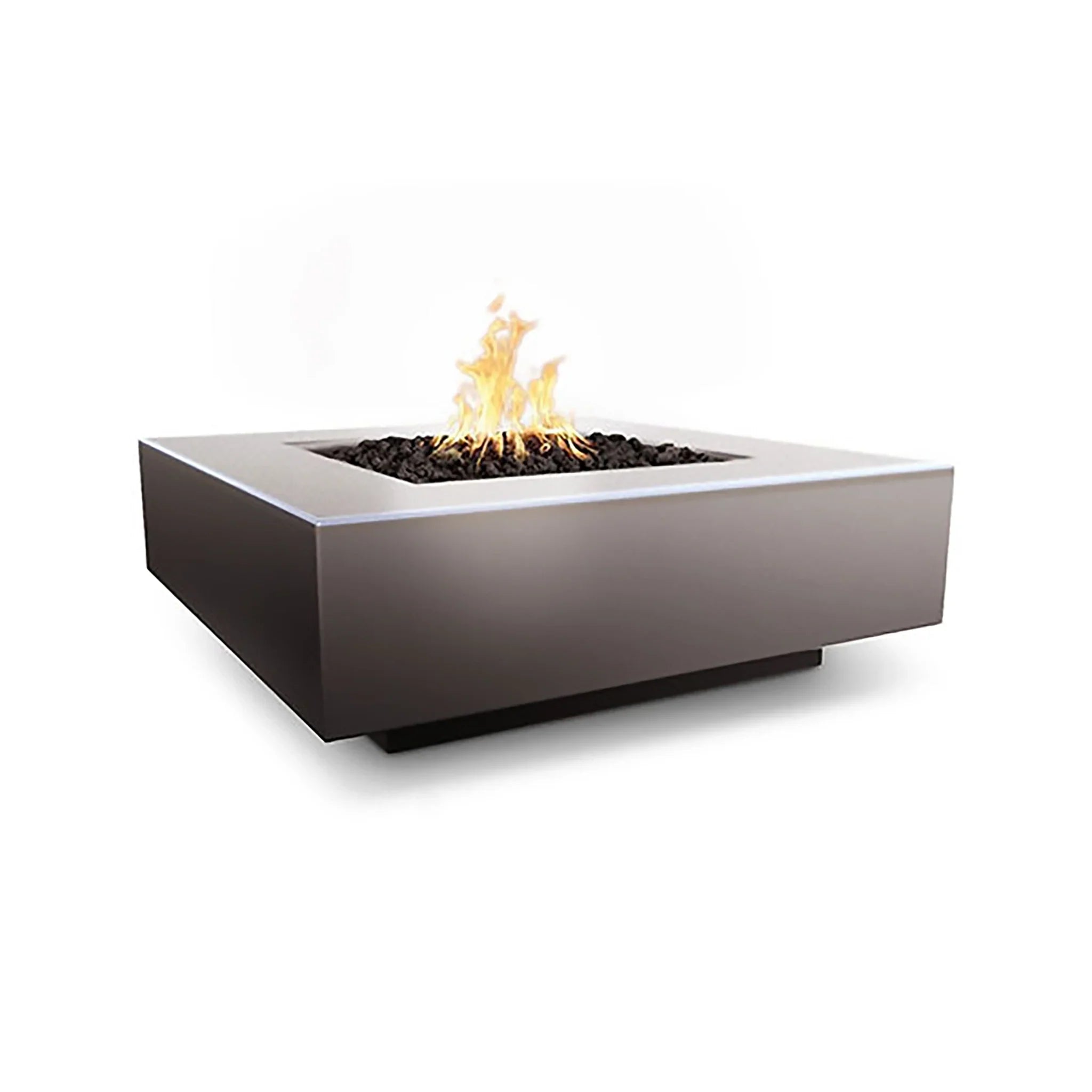 The Outdoor Plus 36" Cabo Square Concrete Gas Fire Pit