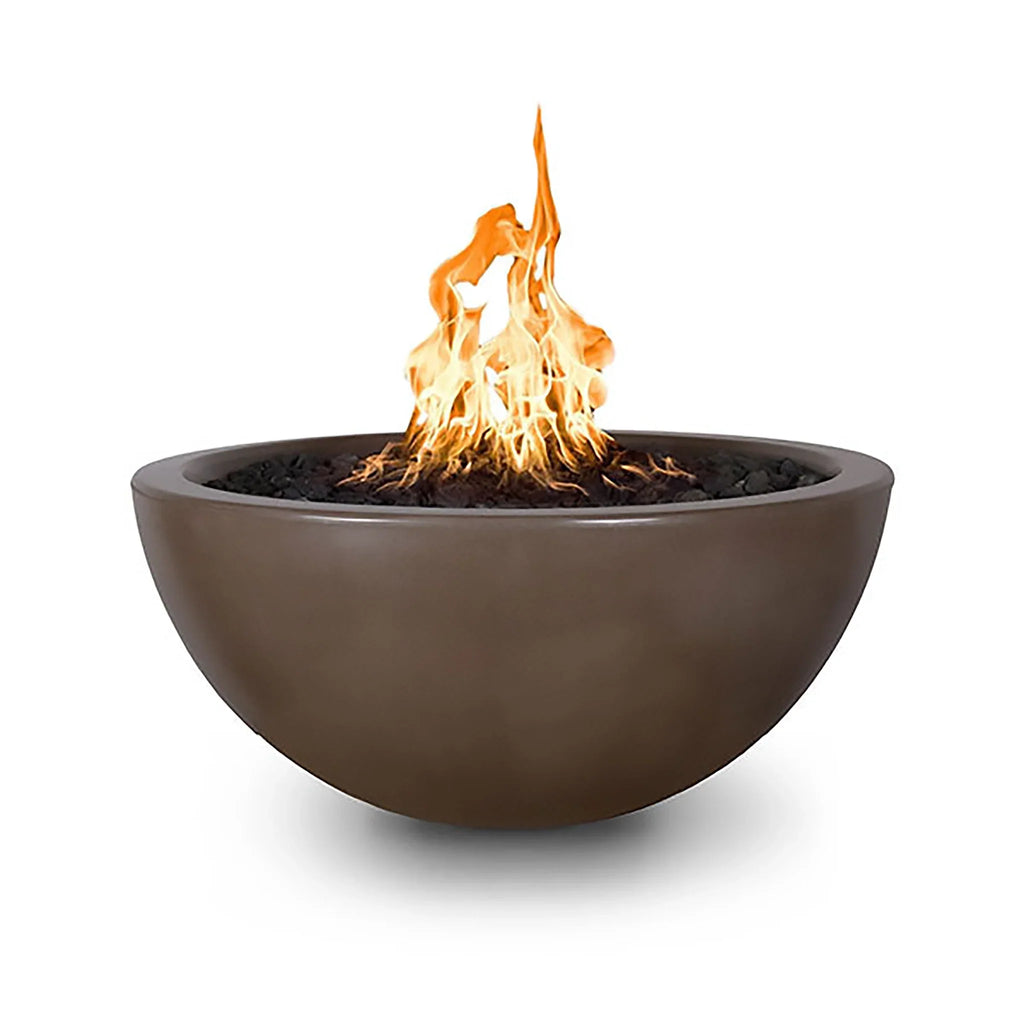 The Outdoor Plus 38" Luna Concrete Gas Fire Pit