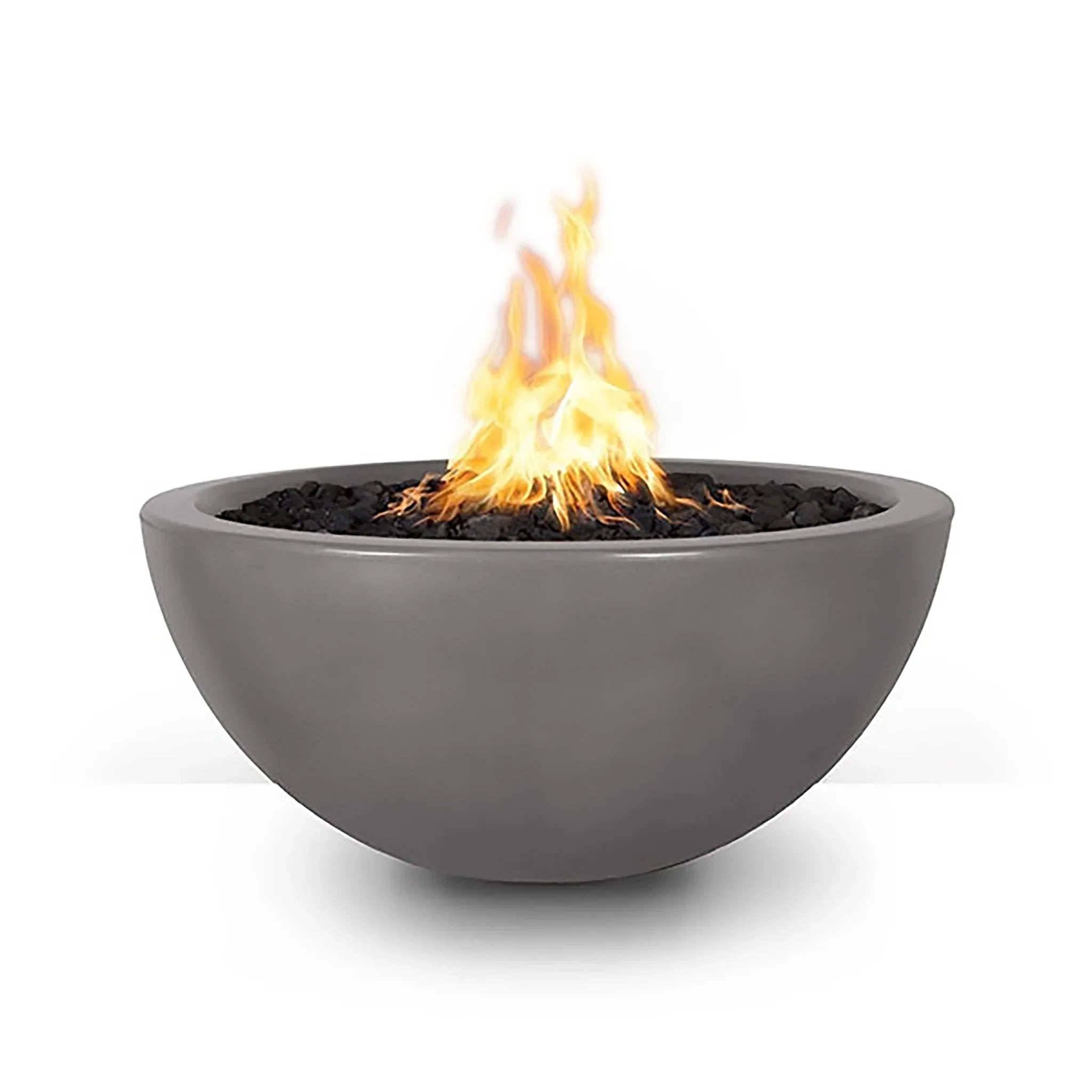 The Outdoor Plus 38" Luna Concrete Gas Fire Pit