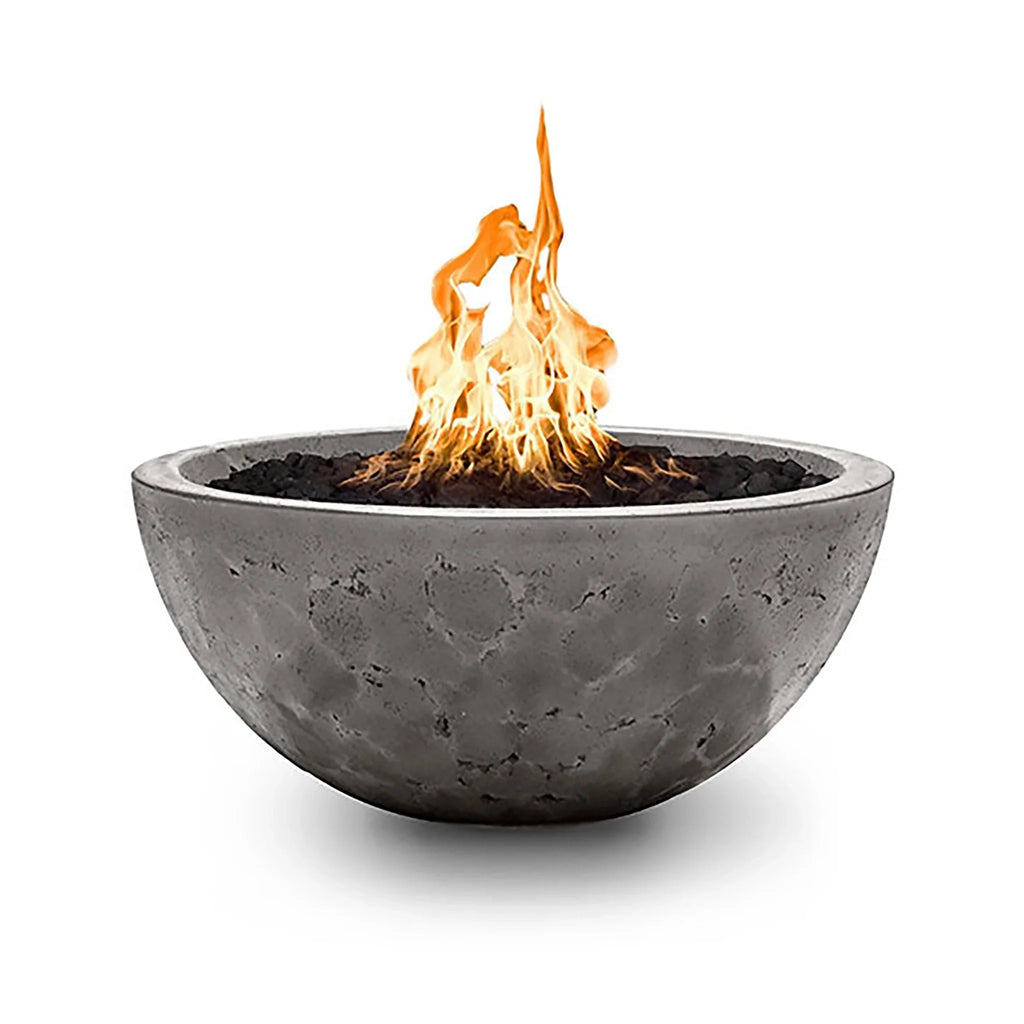 The Outdoor Plus 38" Luna Concrete Gas Fire Pit