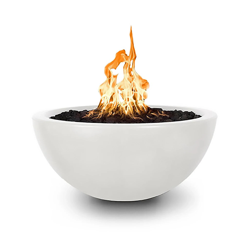 The Outdoor Plus 38" Luna Concrete Gas Fire Pit