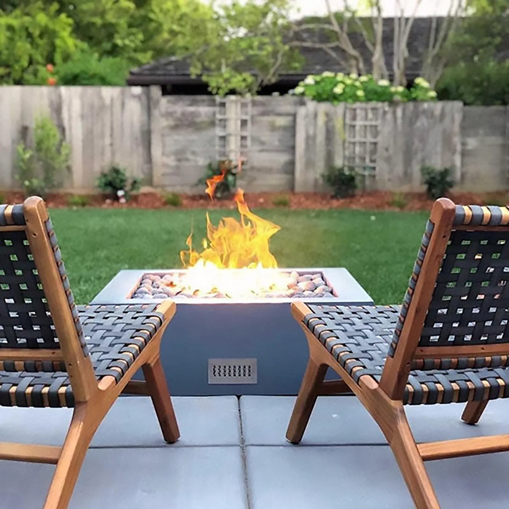 The Outdoor Plus 42" Quad Concrete Gas Fire Pit