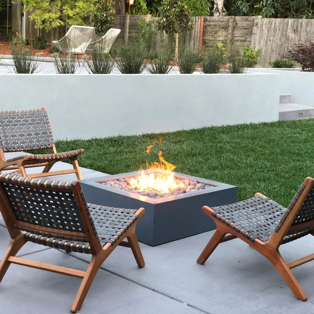 The Outdoor Plus 42" Quad Concrete Gas Fire Pit