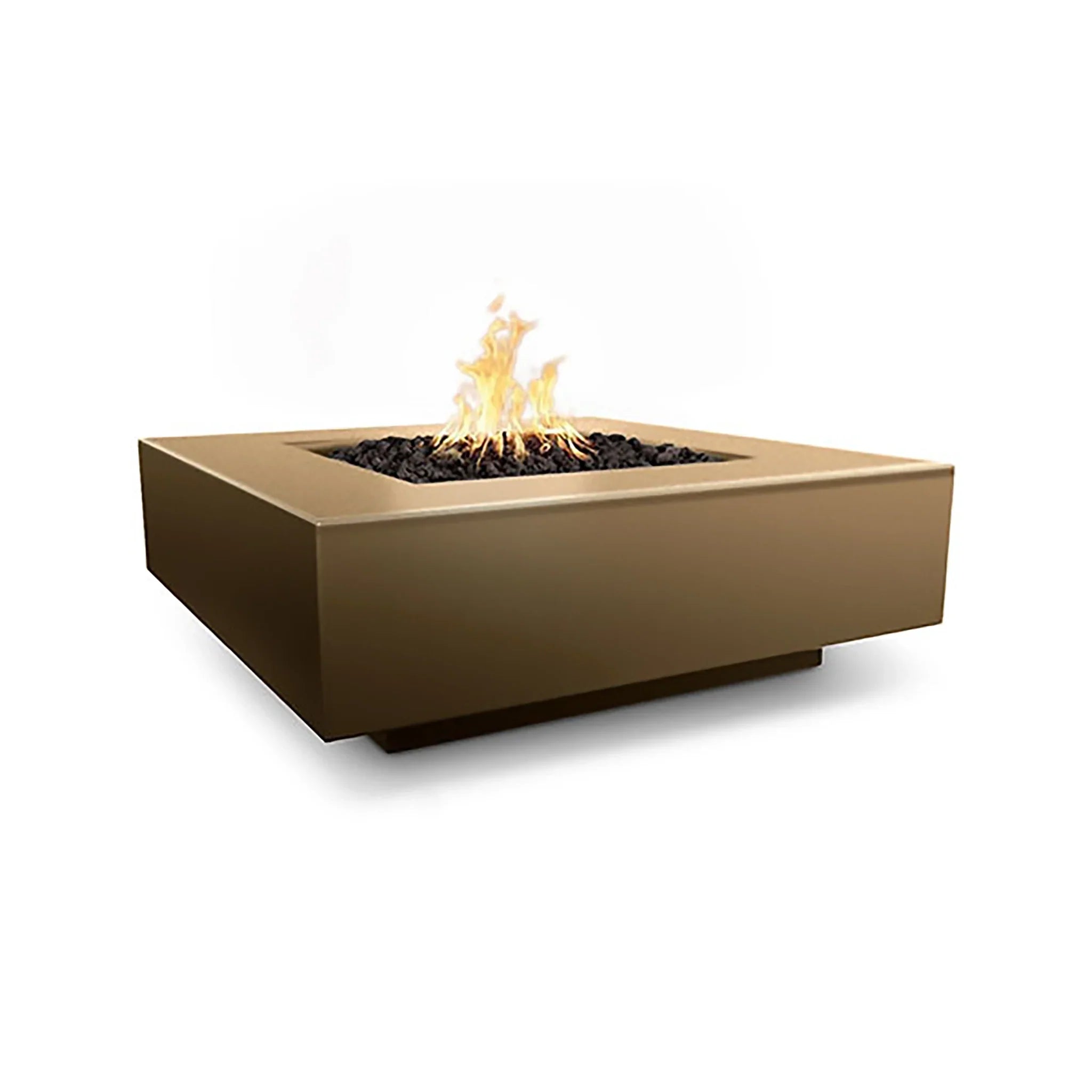 The Outdoor Plus 48" Cabo Square Concrete Gas Fire Pit