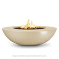 The Outdoor Plus 60" Sedona Wide Ledge Concrete Gas Fire Pit